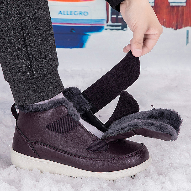 Women'S Shoes Extra Wide - Winter Woman Wide Foot Toes Ankle
