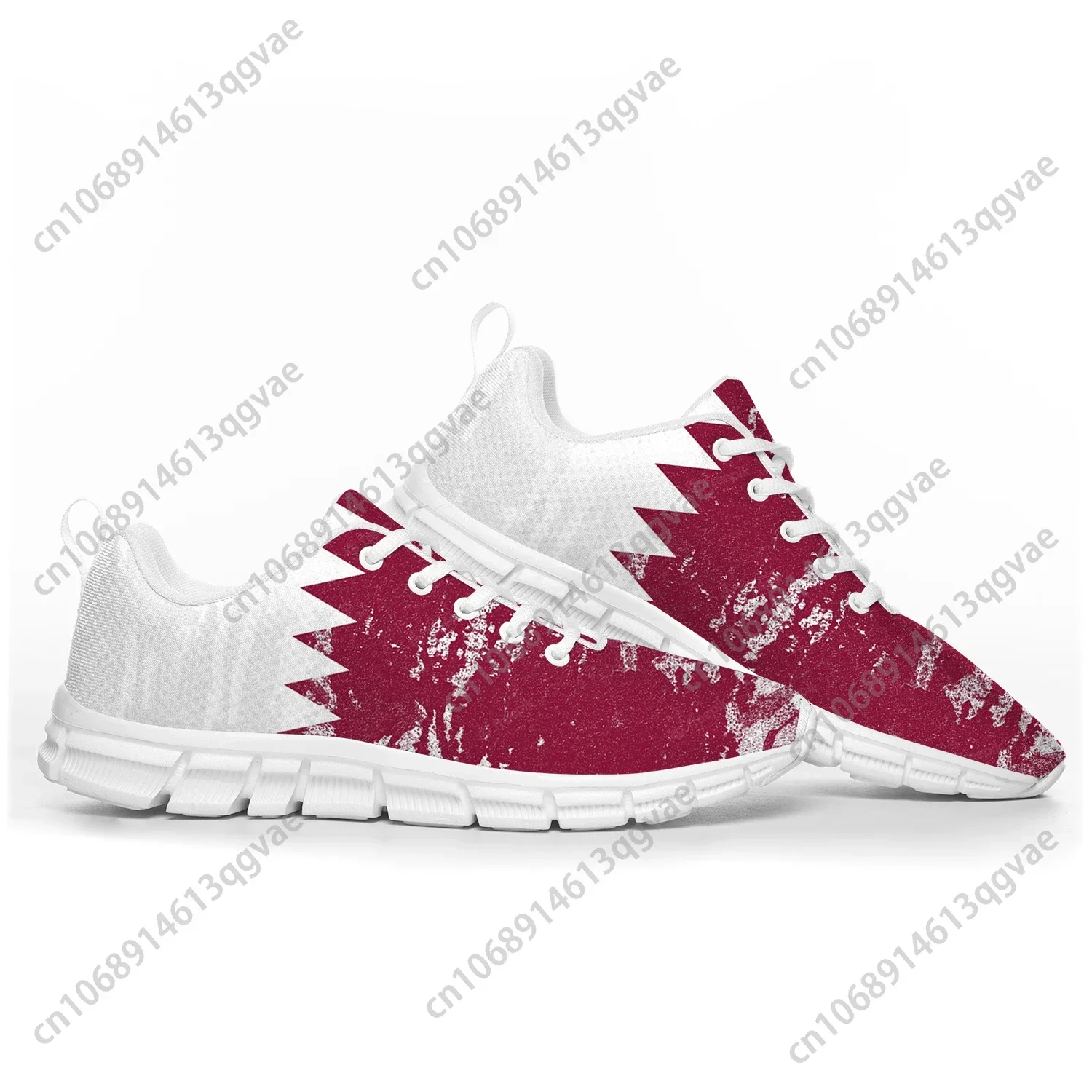 Women Shoes Qatar - Qatar Flag Sports Shoes Mens Womens