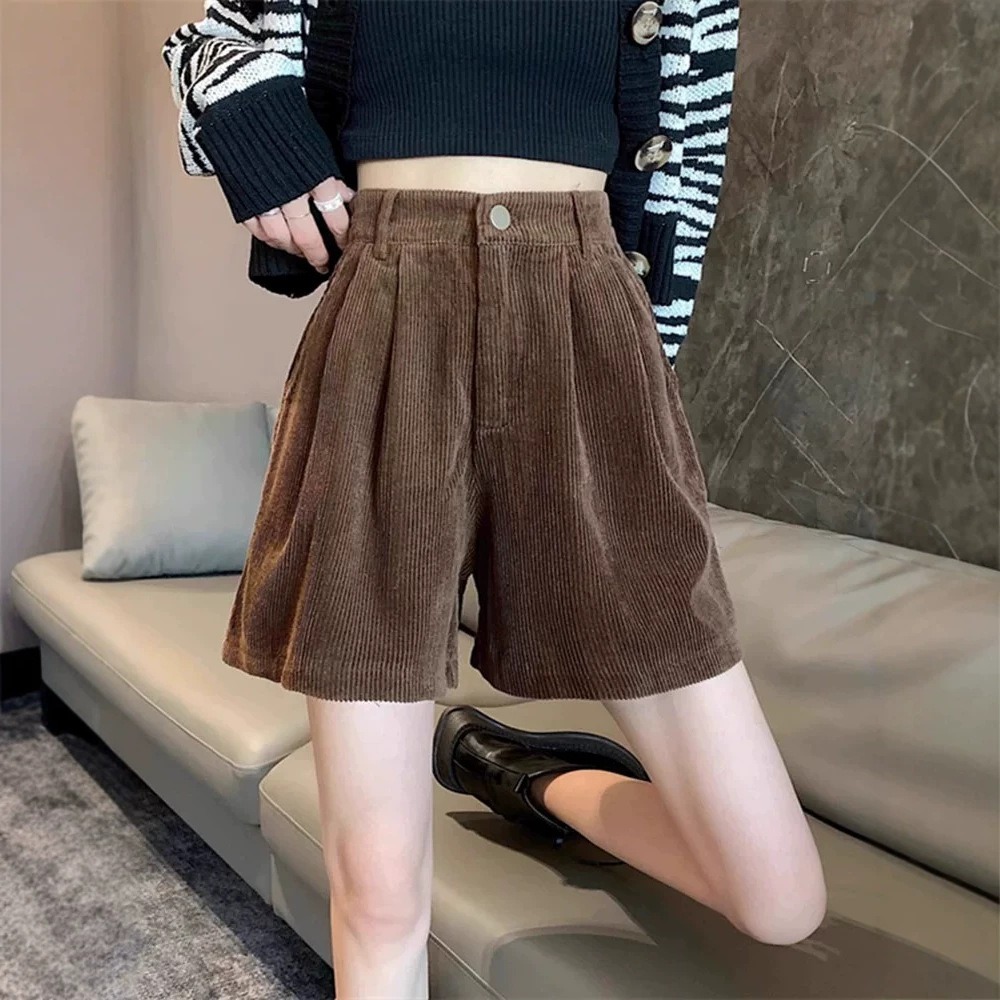 Women's Corduroy A-line Shorts - đánh giá và giá Women'S Shoes X Wide