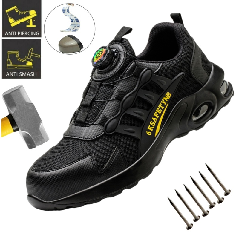 Rotating Button Safety Shoes S - đánh giá và giá Women'S Shoes For Tennis