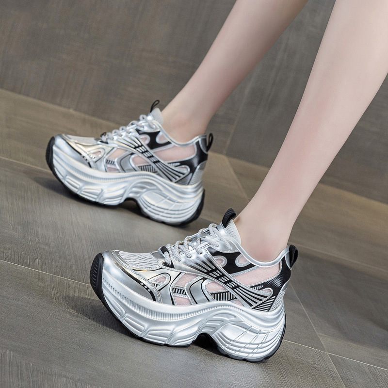 8cm Hidden Height Increasing P - đánh giá và giá Women'S Shoes Casual Sneakers