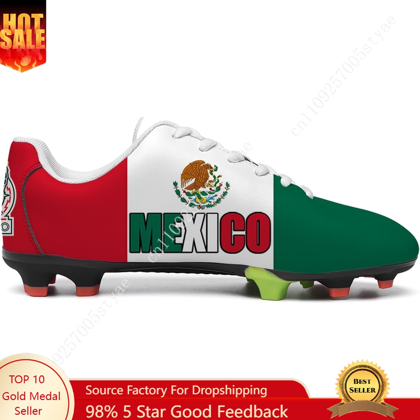 Mexico Flag Mexican Soccer Sho - đánh giá và giá Oxford Lace Up Women