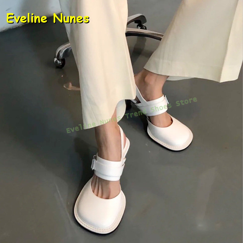Women's Black Square Toe Buckl - đánh giá và giá Square Toe Mule