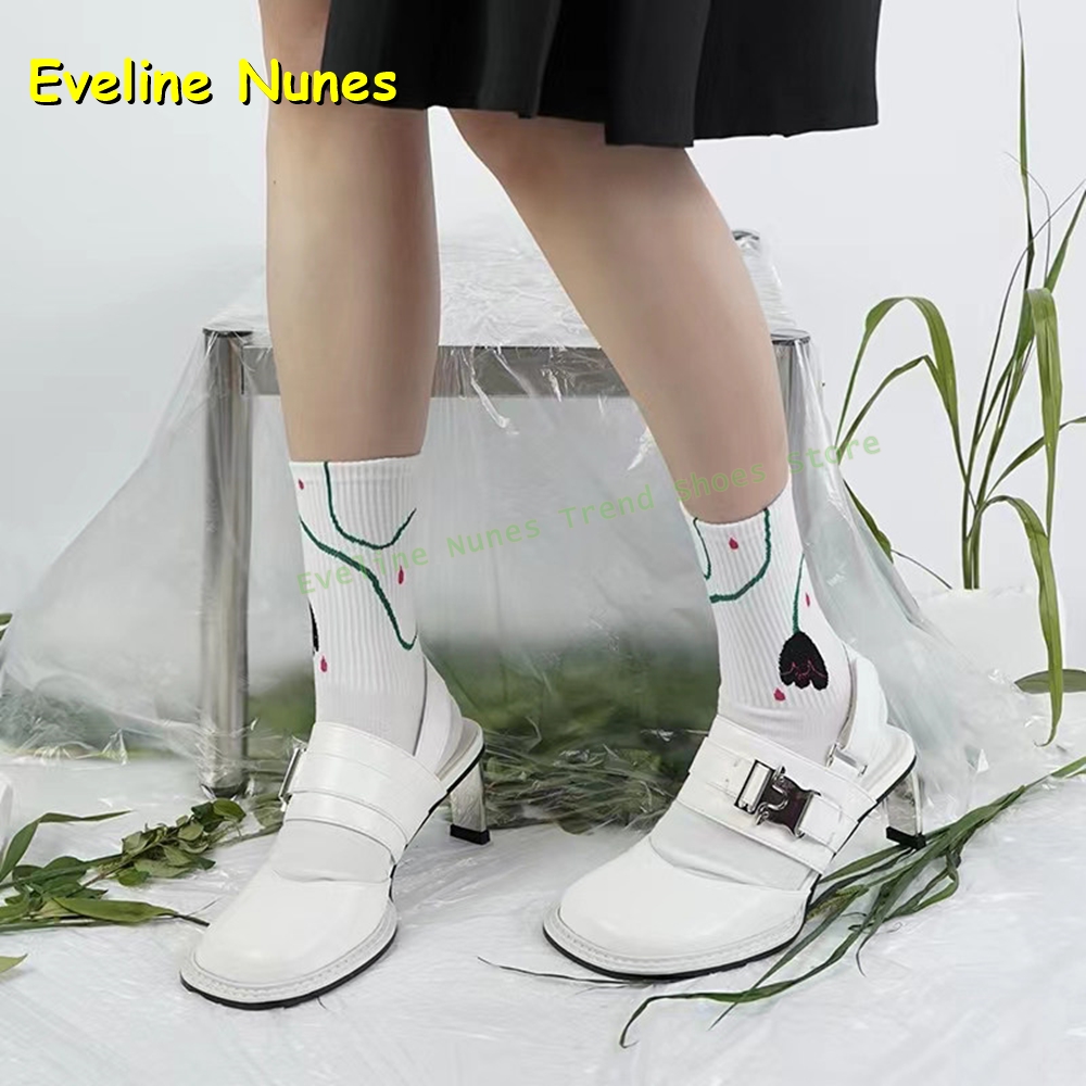 Women's Black Square Toe Buckl - đánh giá và giá Square Toe Mule