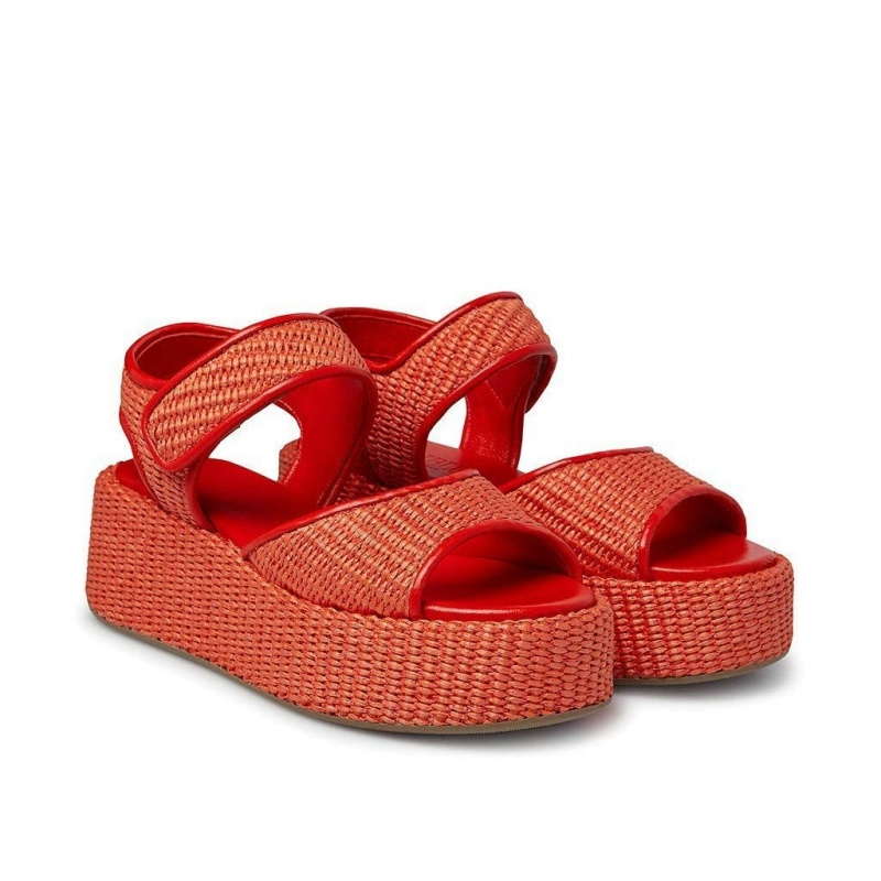 Hemp Woven Thick Soled Sandals - đánh giá và giá Women'S Shoes Hands Free