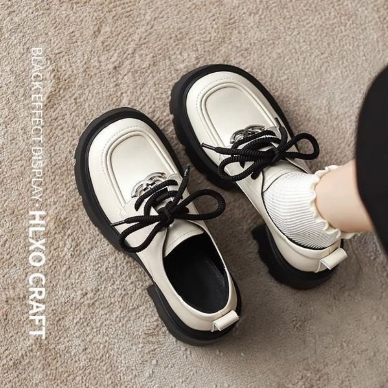Women White Platform Oxford Sh - đánh giá và giá Oxford Lace Up Women