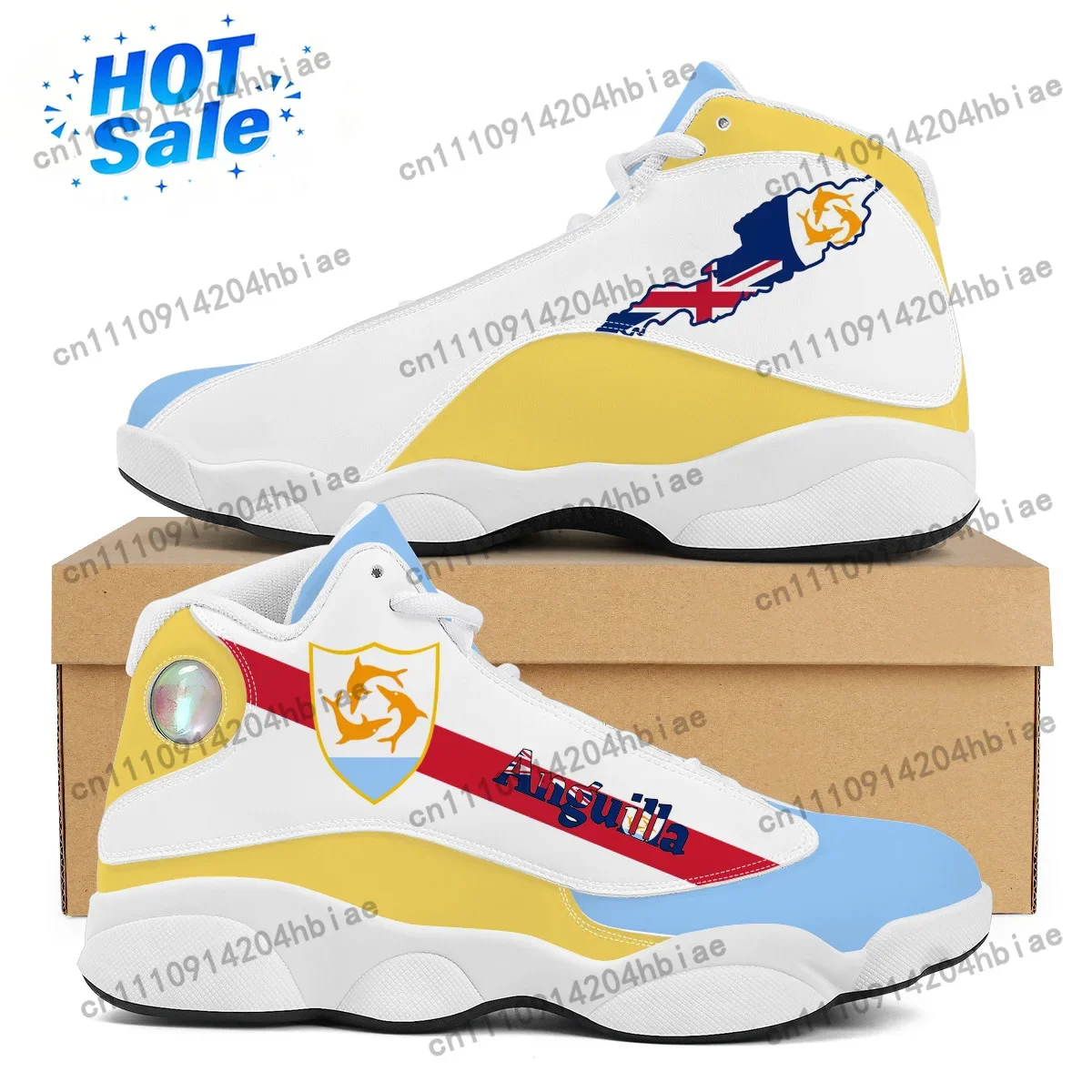 ANGUILLA Flag Print Custom Coo - đánh giá và giá Women'S Shoes For Tennis