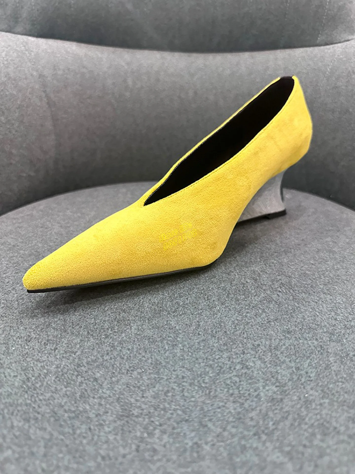 Red Suede Slip On Pumps Wedges - đánh giá và giá Women'S Shoes Burgundy