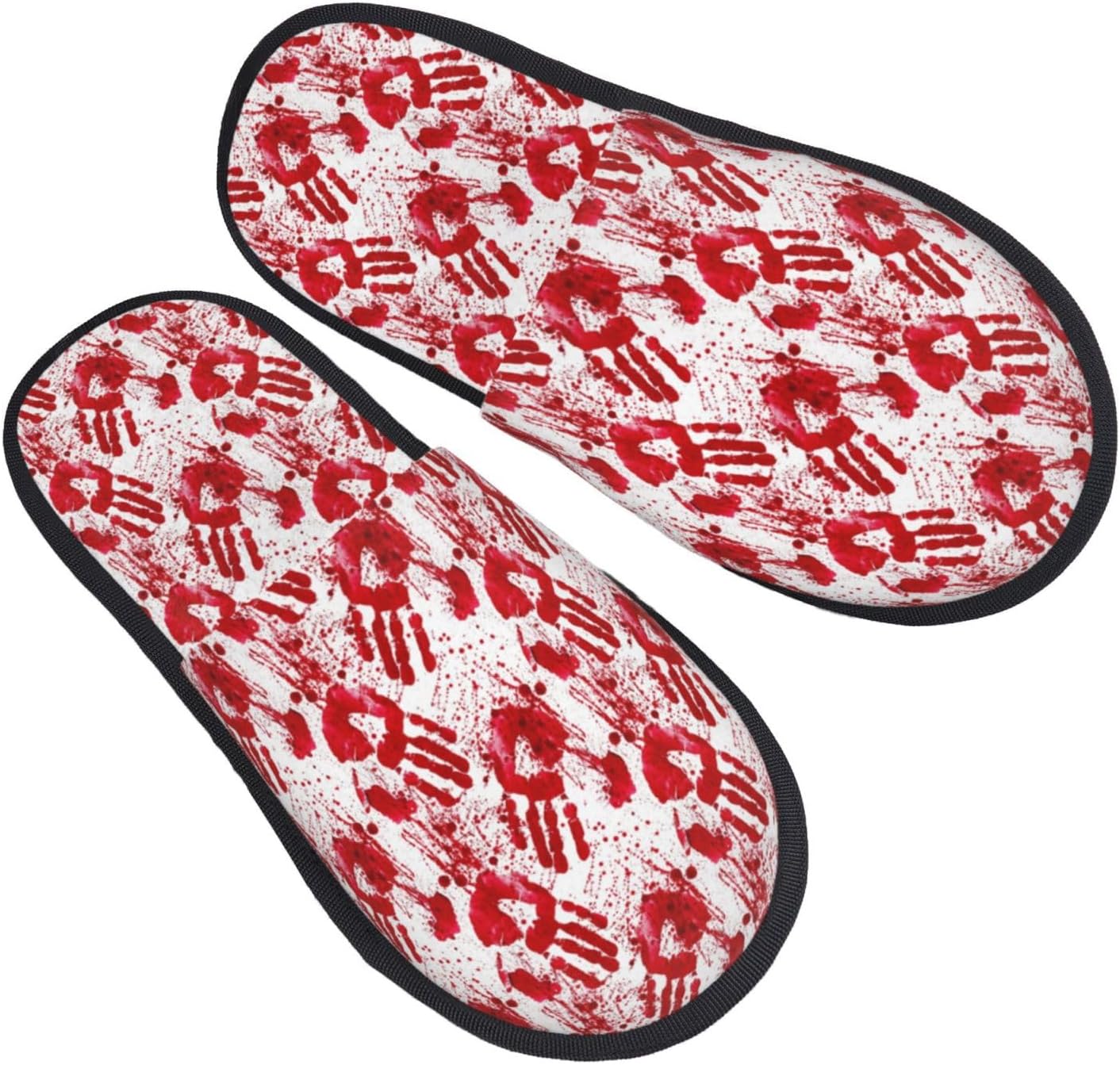 Bloody Hand Print Women Slippe - đánh giá và giá Women'S Shoes Hands Free
