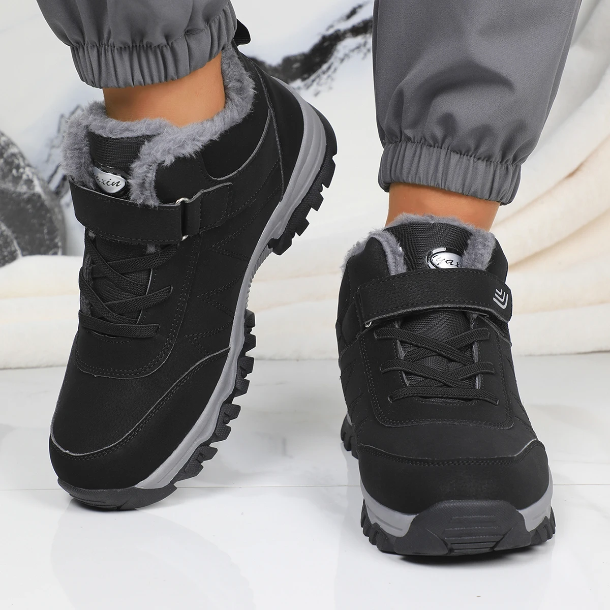 Winter Men Boots High Quality  - đánh giá và giá Women'S Shoes Hike