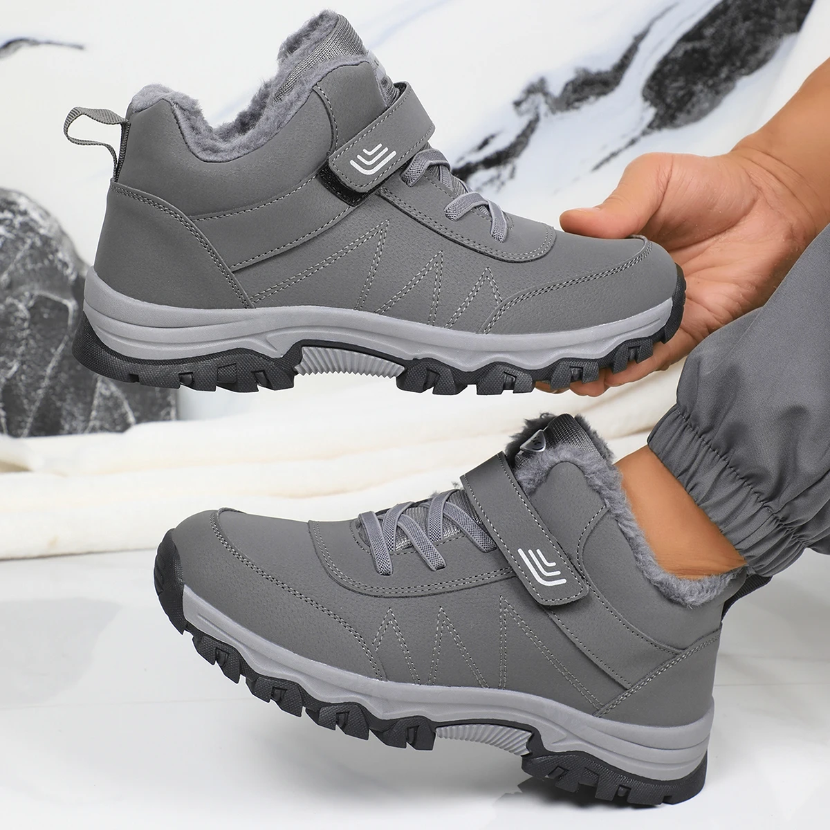 Winter Men Boots High Quality  - đánh giá và giá Women'S Shoes Hike