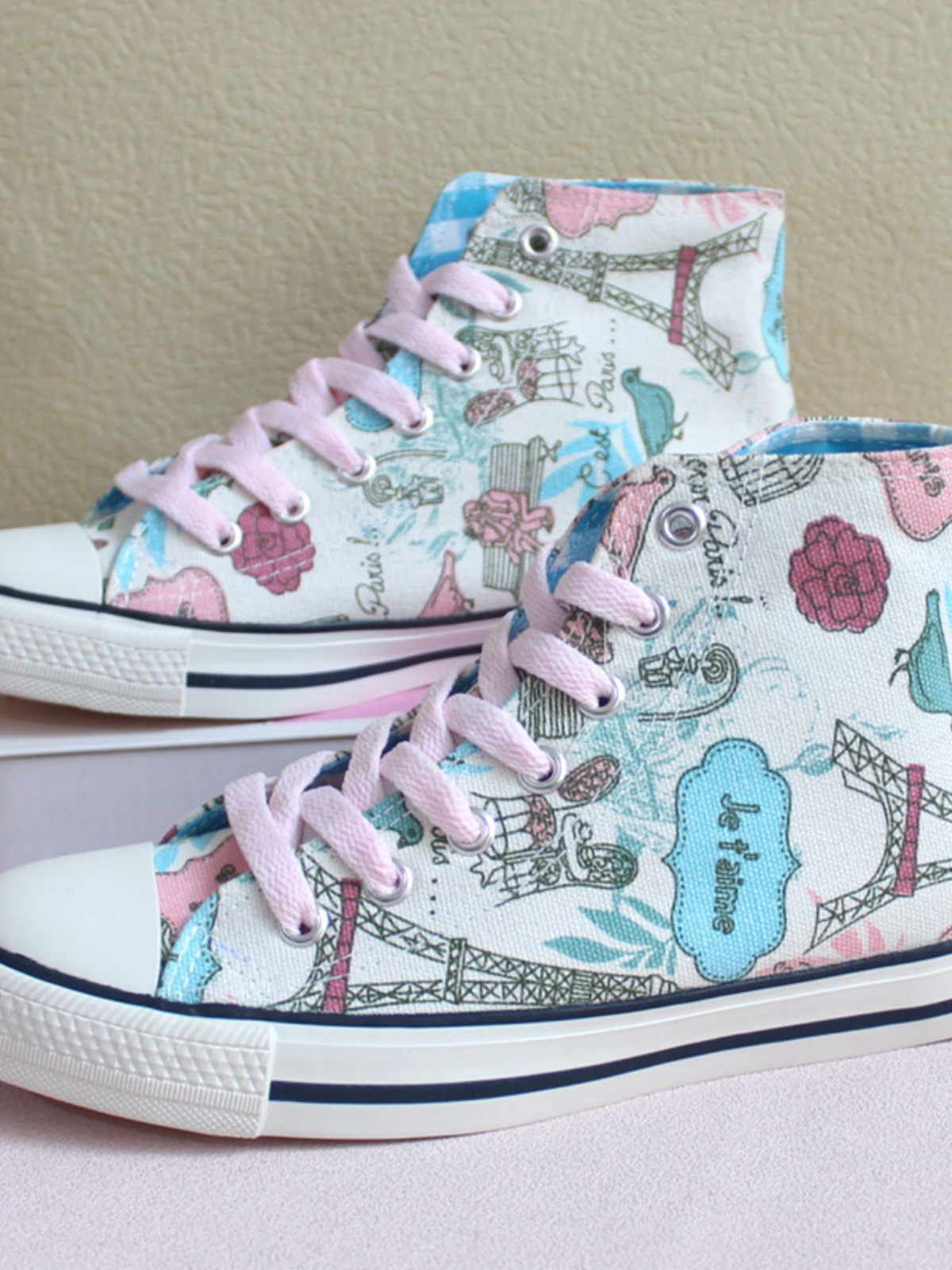 Cartoon Hand-painted New High  - đánh giá và giá Women'S Shoes Hands Free