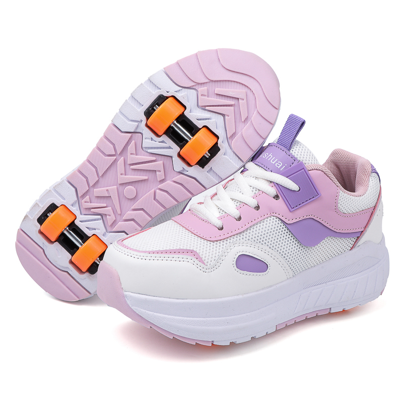 Kids Roller Skates 4 Wheels De - đánh giá và giá Women Shoes Sneakers