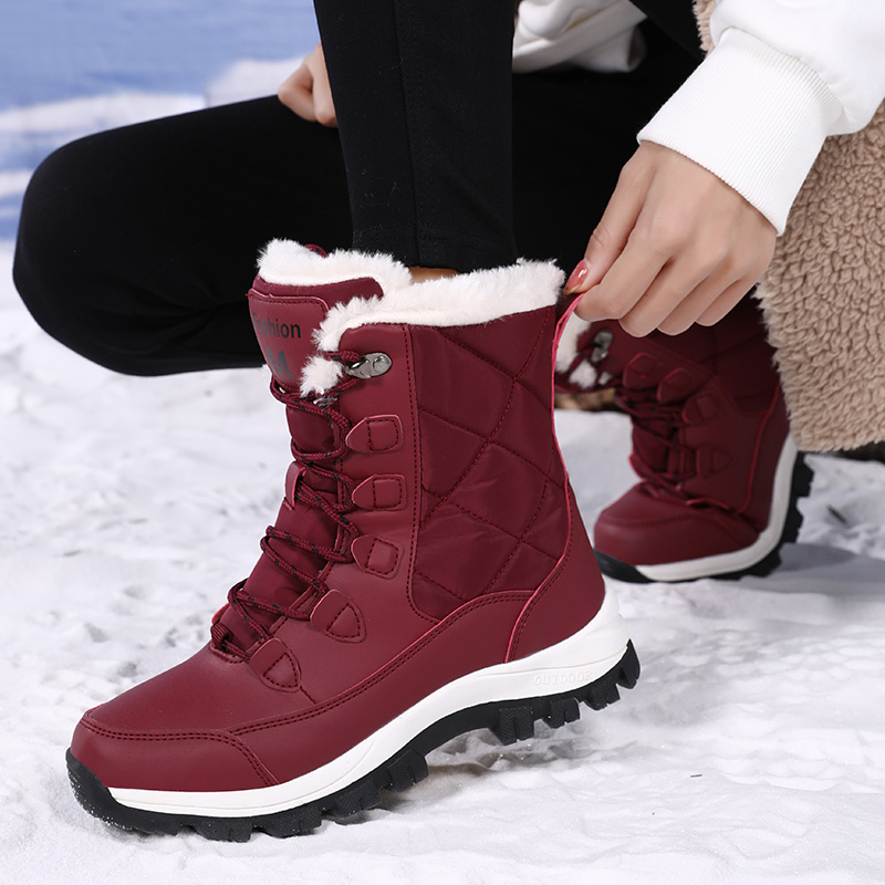 Winter Women Snow Boot High-to - đánh giá và giá Women'S Shoes Hike