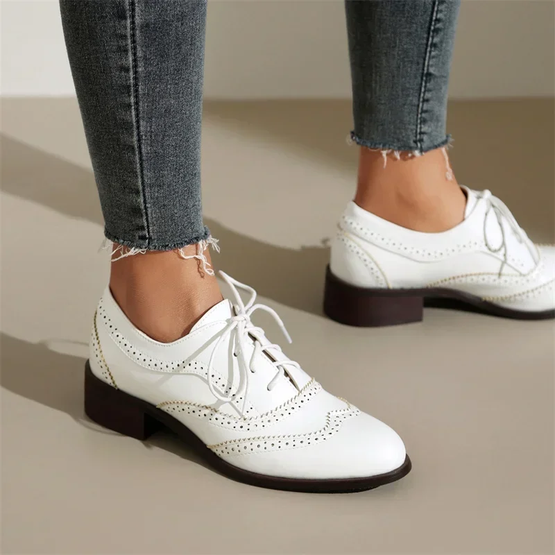 British Flats Women Oxfords Mi - đánh giá và giá Oxford Lace Up Women