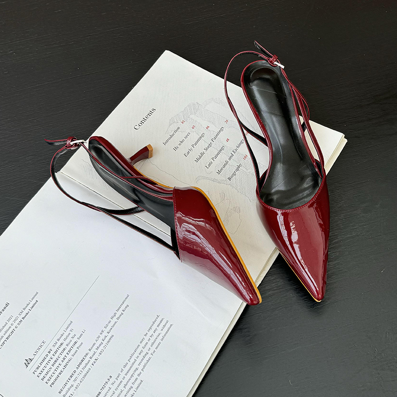 Burgundy High Heels Women Poin - đánh giá và giá Women'S Shoes Burgundy