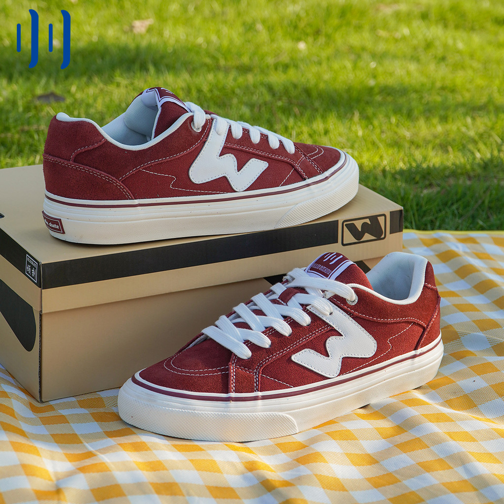Ollieskate Burgundy Suede Canv - đánh giá và giá Women'S Shoes Burgundy