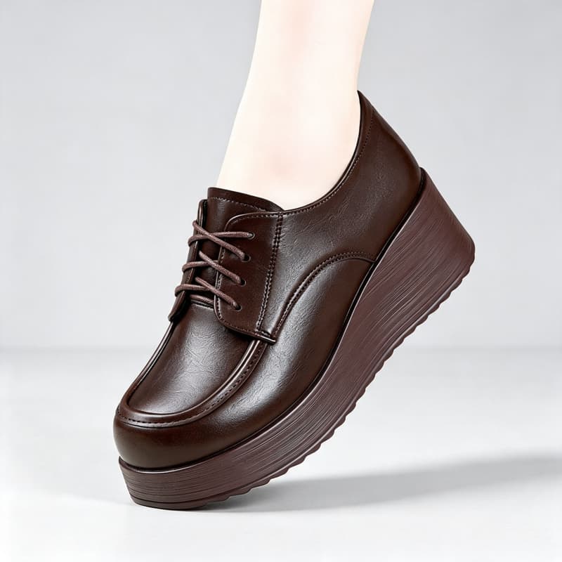 6cm Comfortable Deep Mouth Sof - đánh giá và giá Oxford Lace Up Women