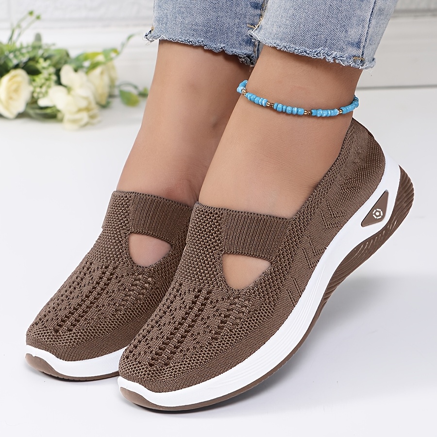 Womens Spring Summer Knit Slip - đánh giá và giá Women'S Shoes With Arch Support