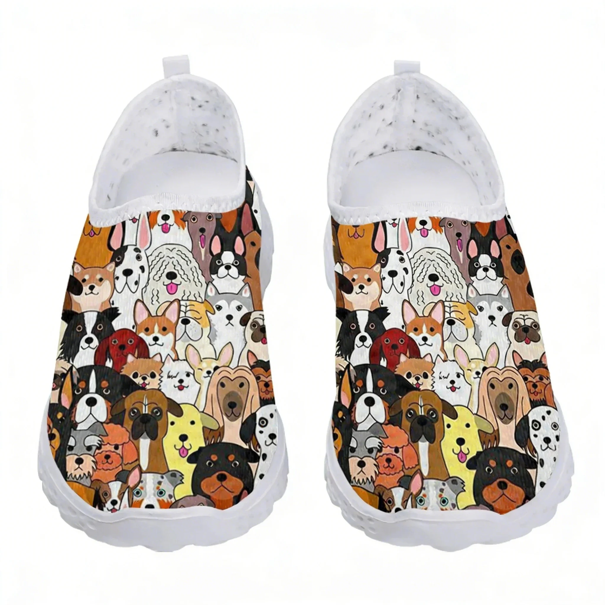 Lovely Cartoon Dog Design Mesh - đánh giá và giá Women'S Shoes For Tennis