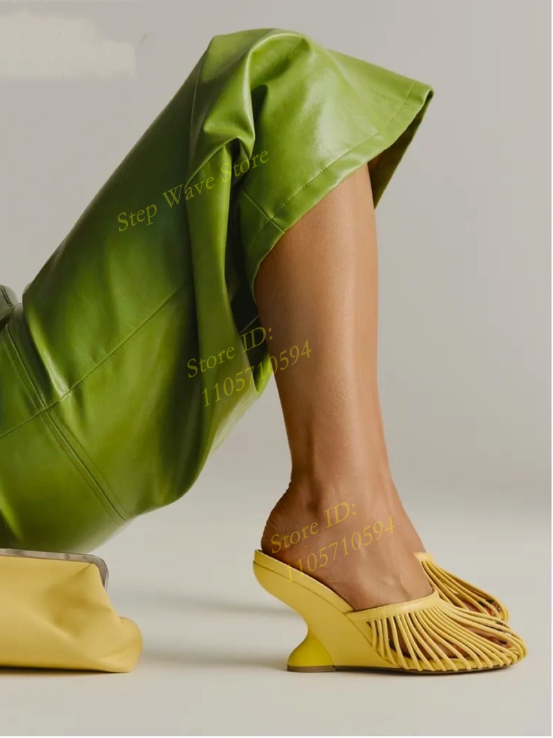 Square Toe Yellow Slippers Str - đánh giá và giá Women'S Shoes Burgundy