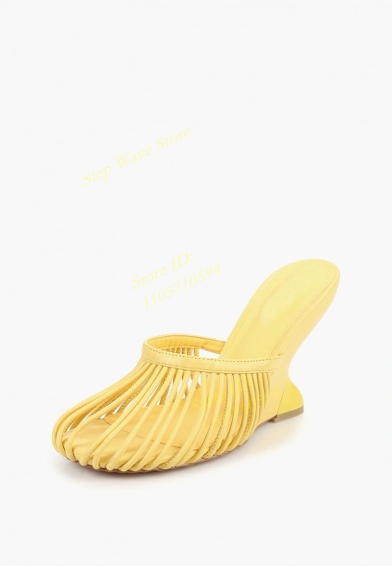 Square Toe Yellow Slippers Str - đánh giá và giá Women'S Shoes Burgundy