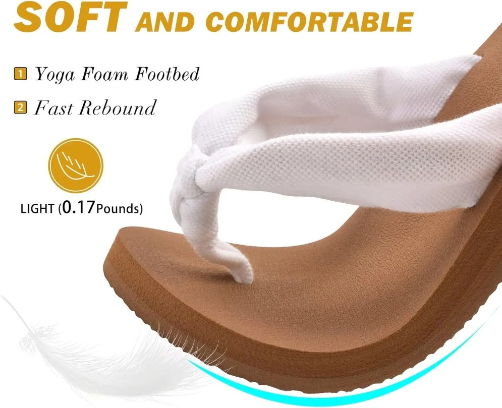 Cloud Flip Flops Women Sandals - đánh giá và giá Women'S Shoes With Arch Support