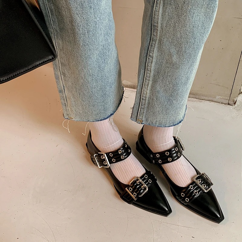 Women's Shoes Designer Luxury  - đánh giá và giá Square Toe Mule