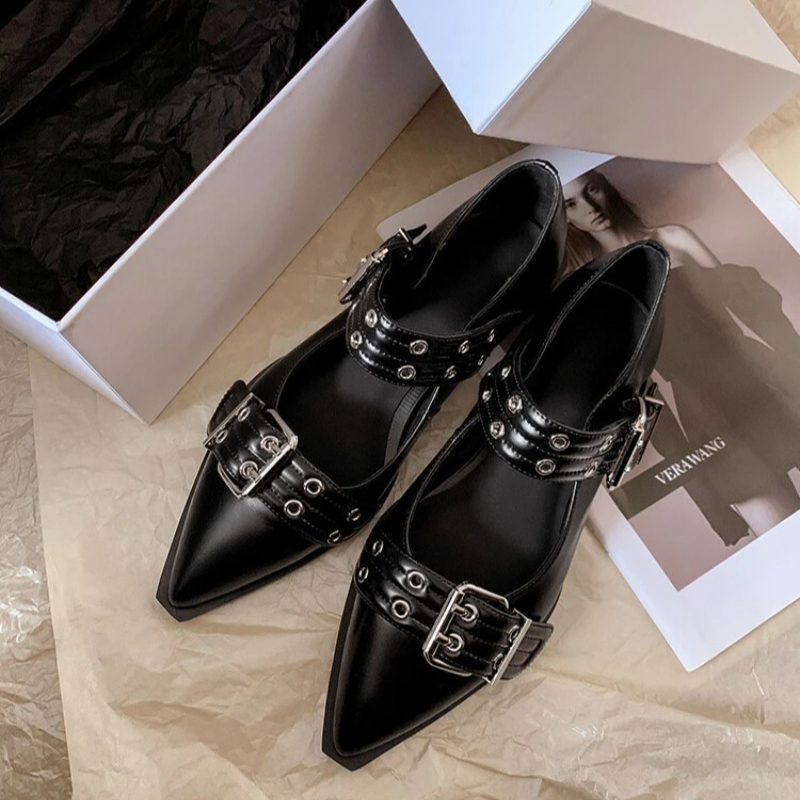 Women's Shoes Designer Luxury  - đánh giá và giá Square Toe Mule