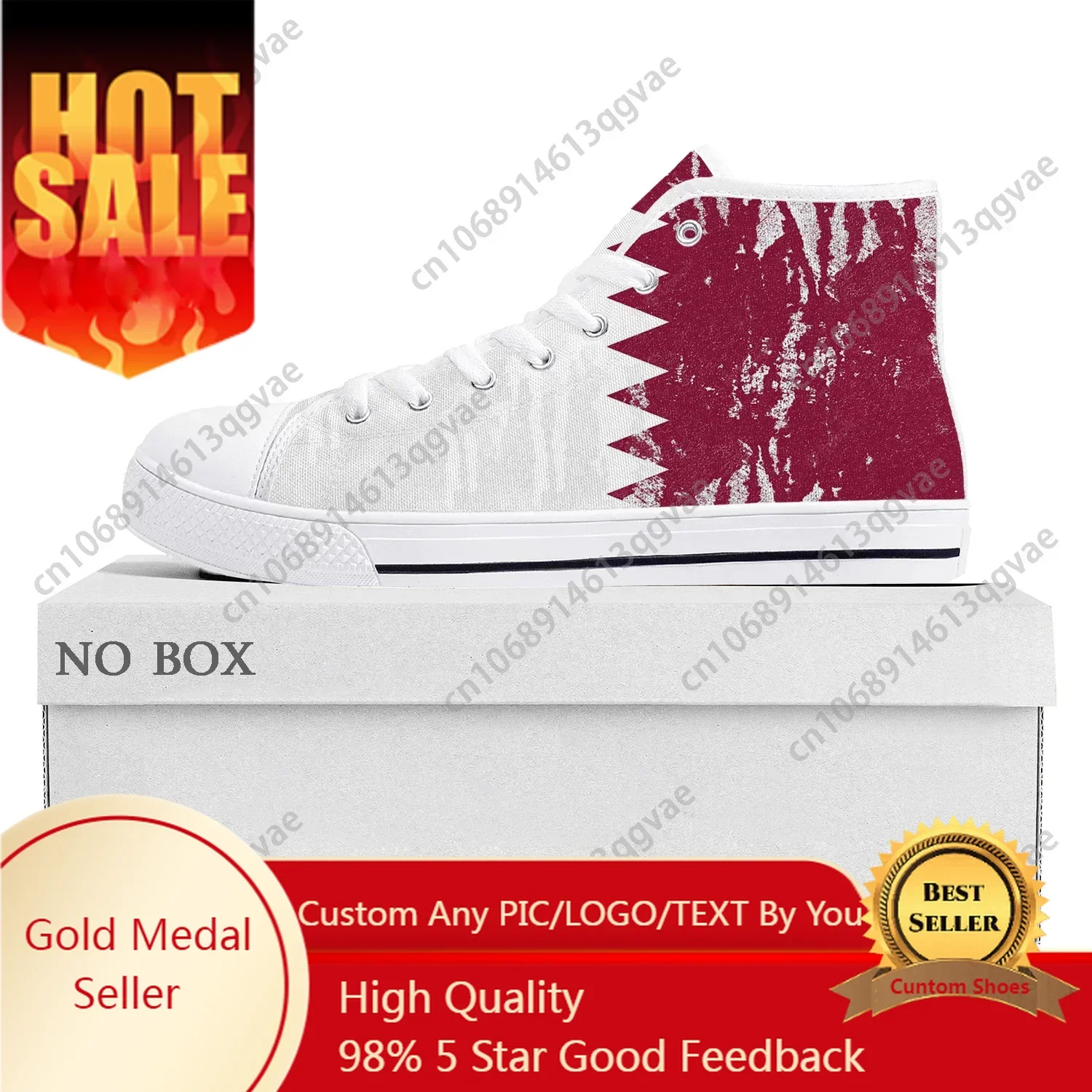 Qatar Flag High Top High Quali - đánh giá và giá Women Shoes Qatar