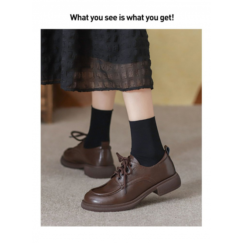 2026 Spring/Autumn Lace-Up Loa - đánh giá và giá Oxford Lace Up Women