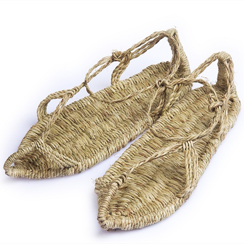 Medieval Shoes Straw Sandals V - đánh giá và giá Women'S Shoes Hands Free