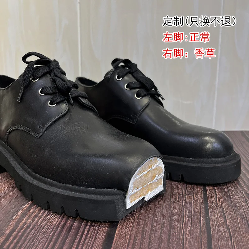 Cake Thick Bottom Derby Shoes  - đánh giá và giá Oxford Lace Up Women